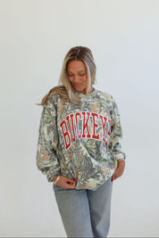 Camo Buckeye Crew