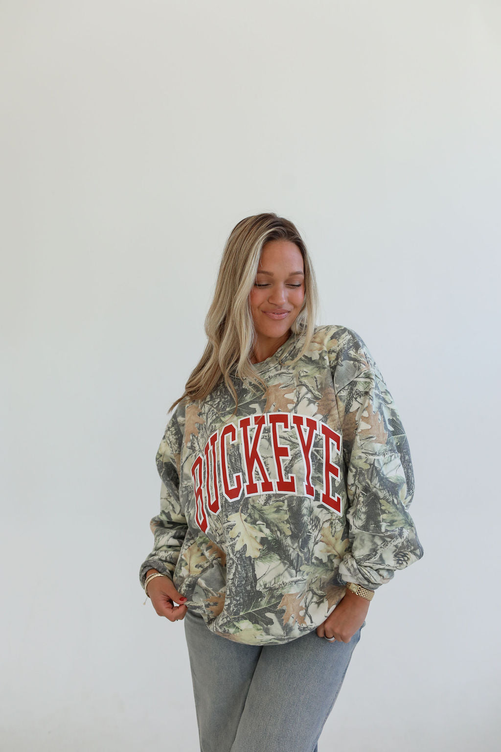 Camo Buckeye Crew