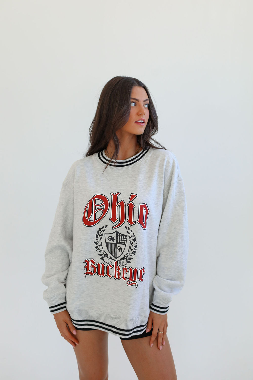 Oversized Varsity Crew