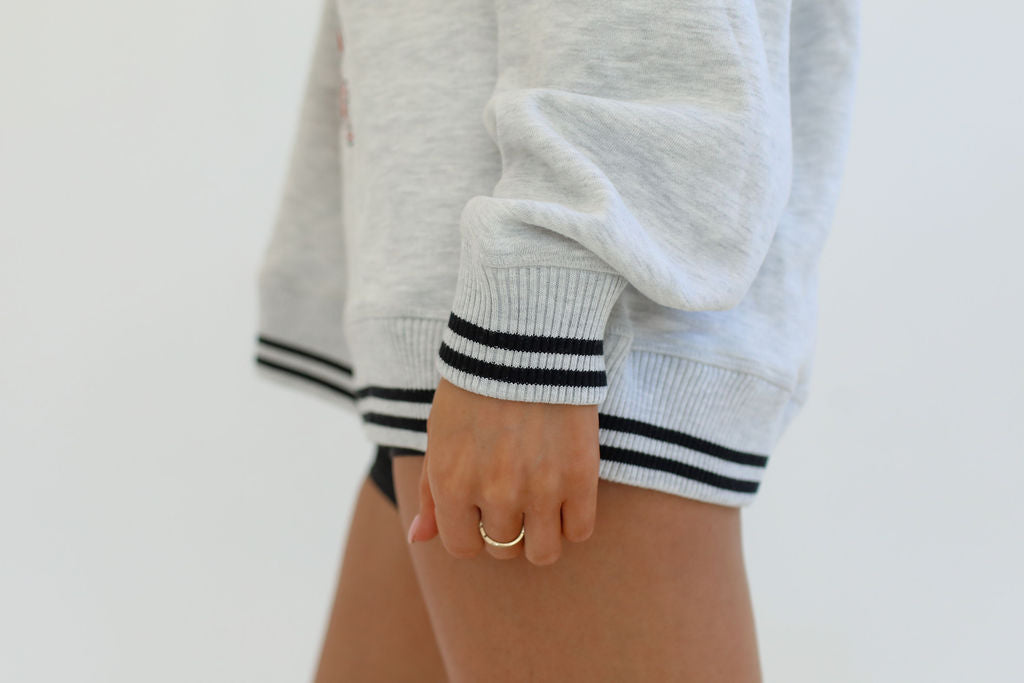 Oversized Varsity Crew