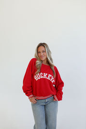 Raglan Buckeye Sweater