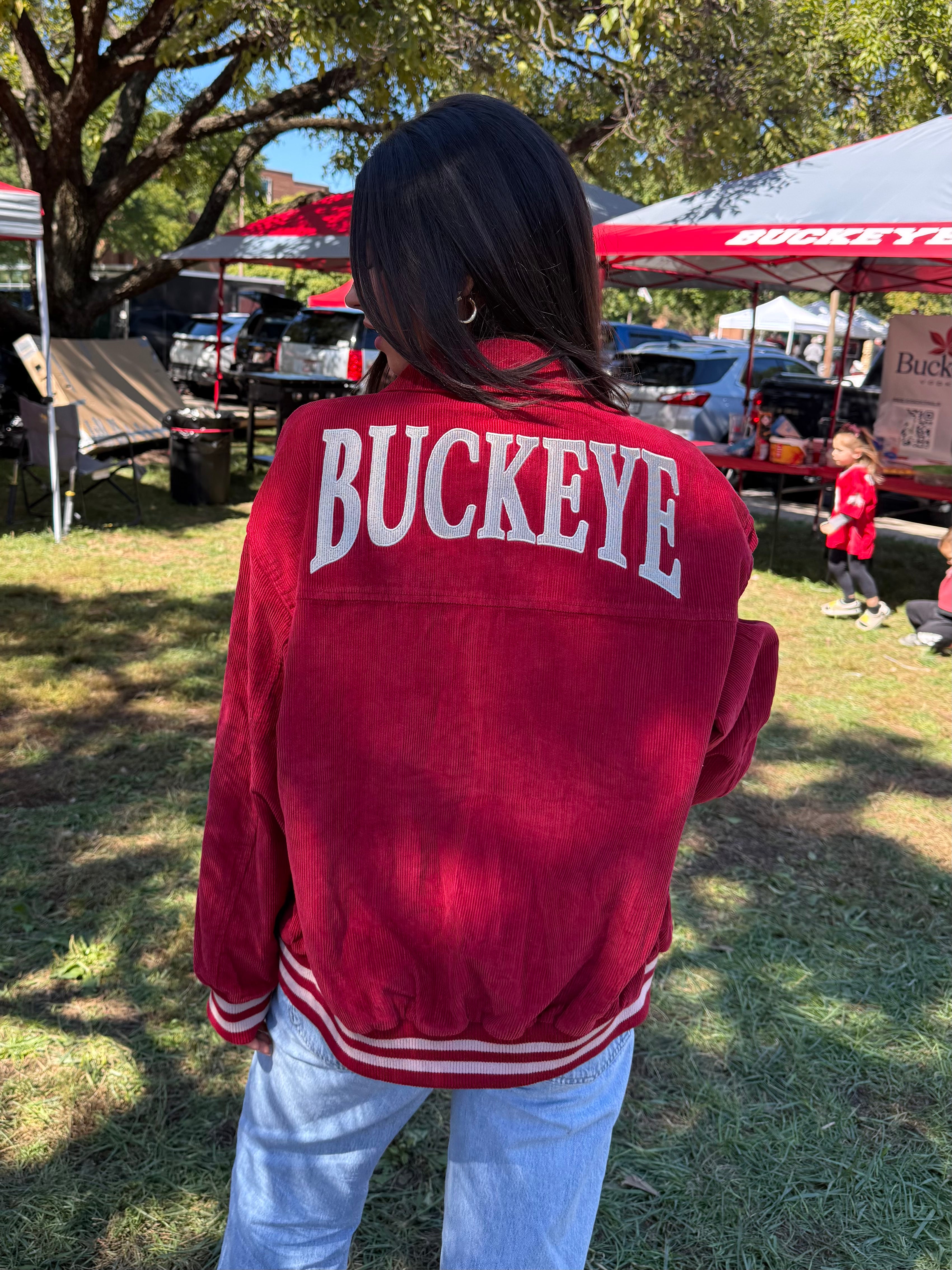 Red Corduroy Jacket