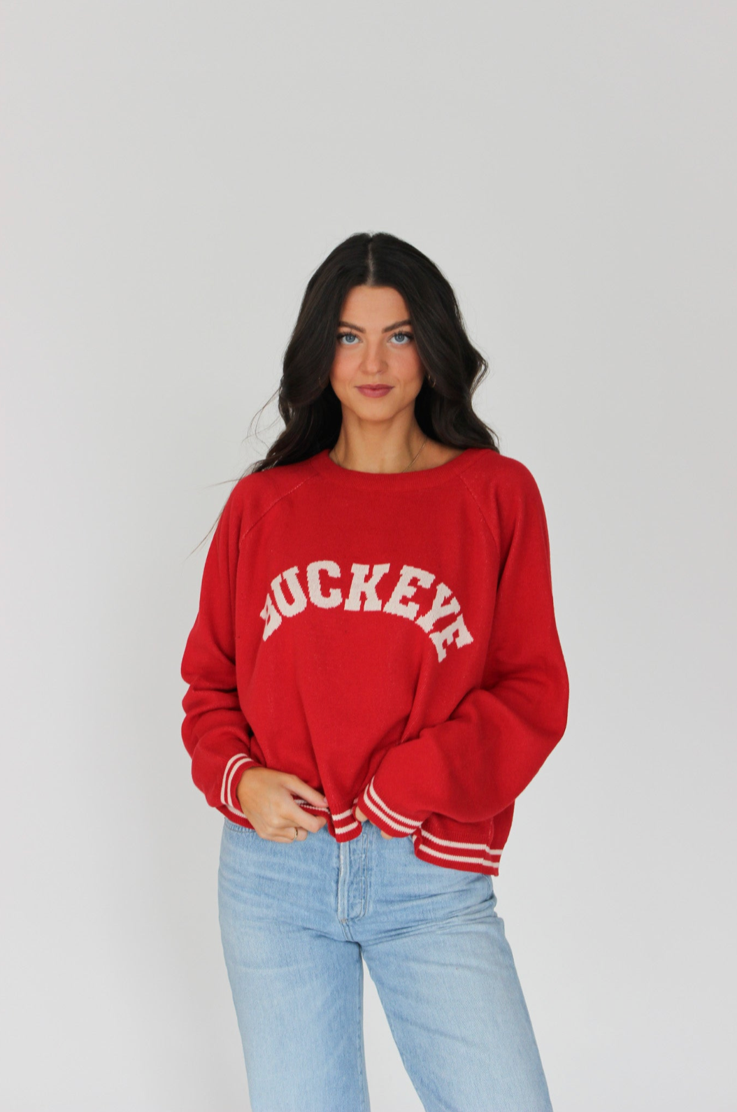 Raglan Buckeye Sweater