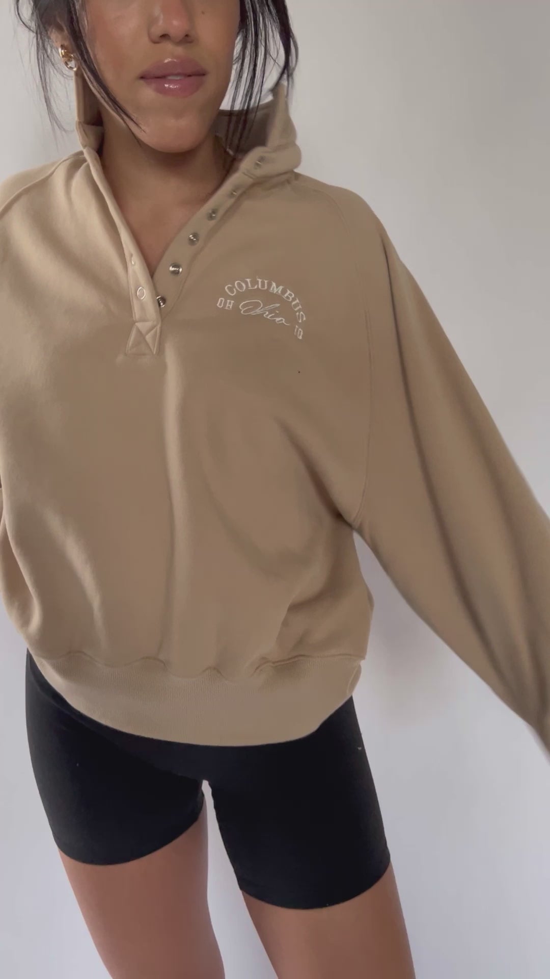 Snap Button Pullover