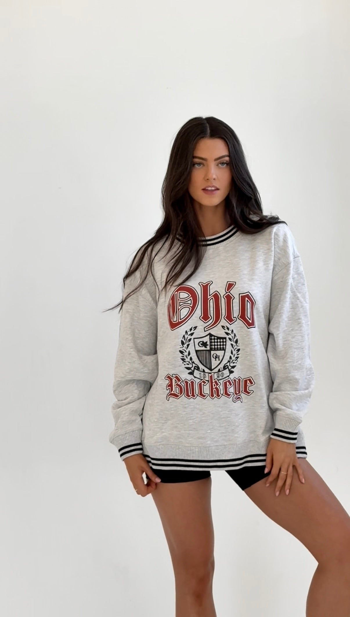 Oversized Varsity Crew